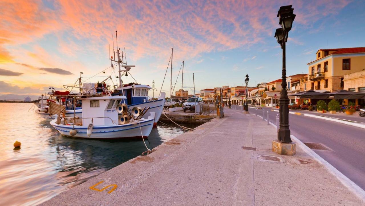 The Roof - Flat Sea View In Aegina Town Apartment Exterior photo