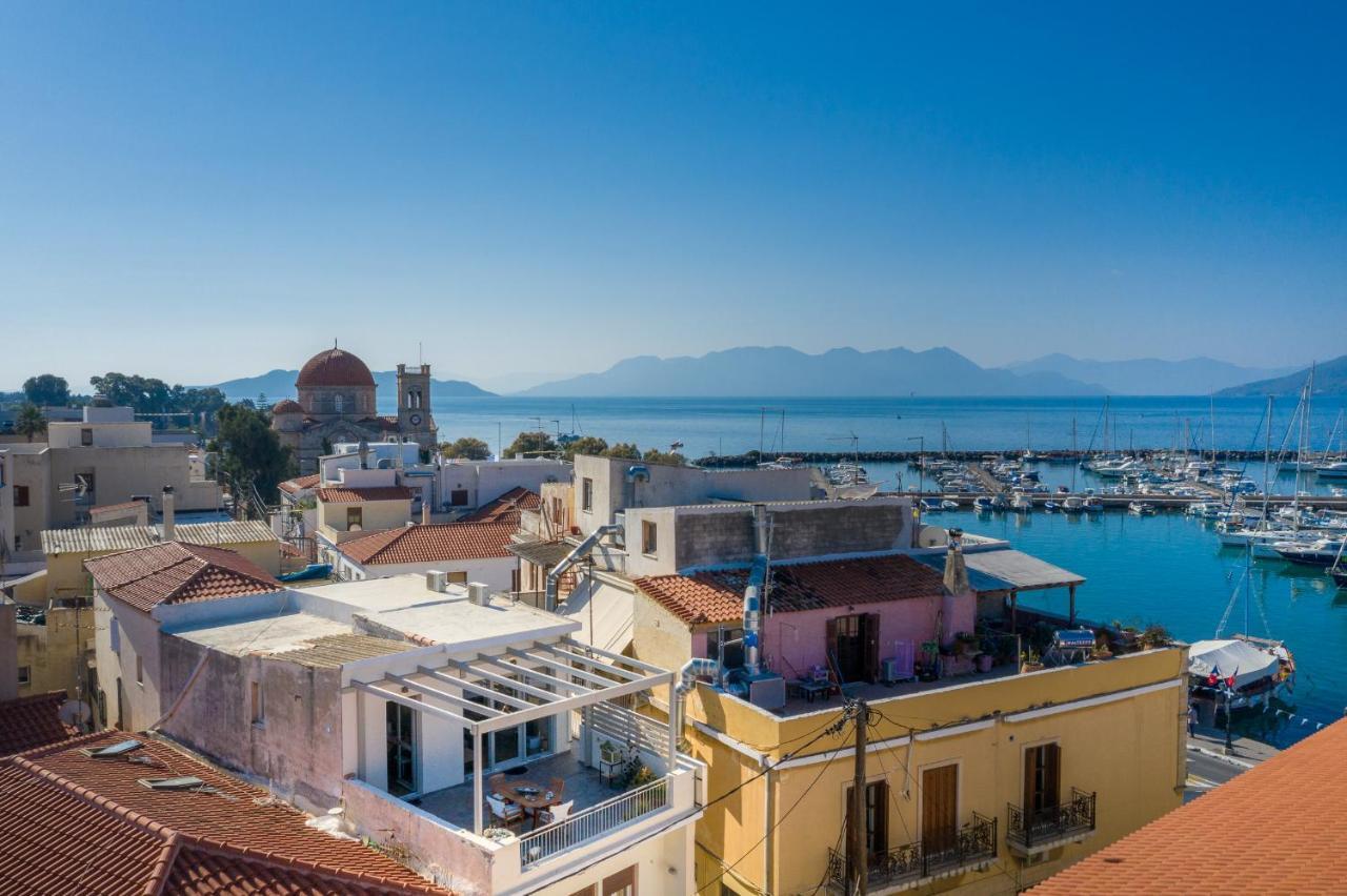 The Roof - Flat Sea View In Aegina Town Apartment Exterior photo