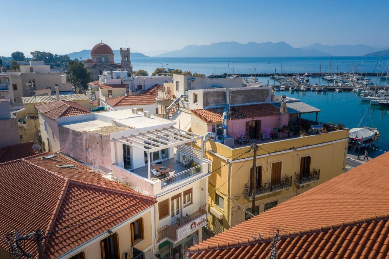 The Roof - Flat Sea View In Aegina Town Apartment Exterior photo